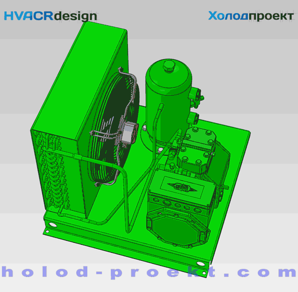 Агрегат компрессорно-конденсаторный Bitzer LH44/2FC-2.2Y-40S